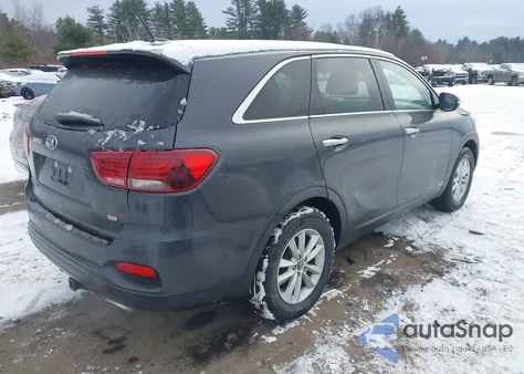2019 Kia Sorento 2.4L Lx z USA, uszkodzony, nr VIN 5XYPGDA33KG444450